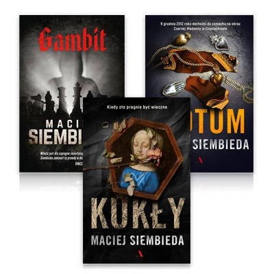 Pakiet trzech książek Macieja Siembiedy