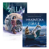 Pakiet 2 książek z serii fantasy Opowieści Świata Zorzy: Silla i  Strażniczka perły
