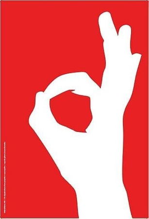 Plakat Joanny Kurowskiej - zwycięzca konkursu „Rzeczpospolita = rzecz wspólna” 66,6 x 100 cm